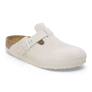WMNS BOSTON SUEDE SFB NARROW - ANTIQUE WHITE