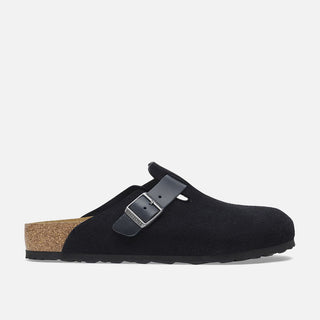 BOSTON MIXED LEATHER - MIDNIGHT NAVY