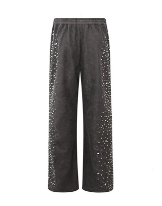 CASHEW BLOSSOM PEARL SWEATPANT - BLACK
