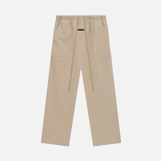 ESSENTIALS BONDED NYLON UTILITY PANT - DESERT SAND