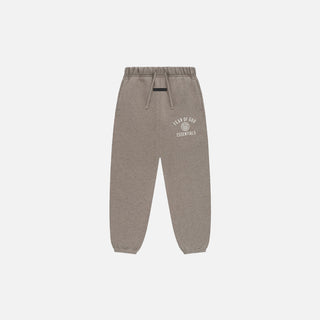 KIDS FLEECE ESSENTIAL SWEATPANT - HEATHER GREY