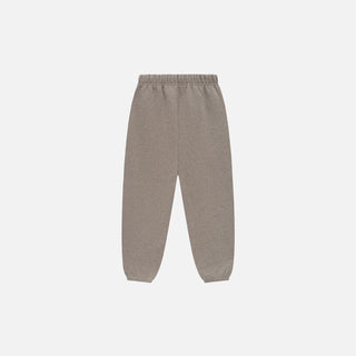 KIDS FLEECE ESSENTIAL SWEATPANT - HEATHER GREY