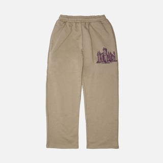 DA CASTLE SWEATPANTS - LIGHT OLIVE