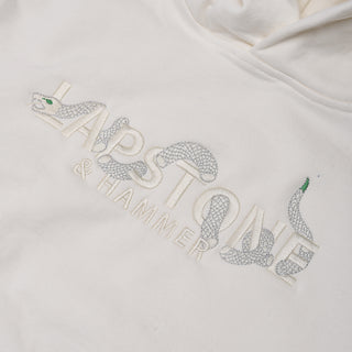 "YEAR OF THE SNAKE" HOODIE - CREAM
