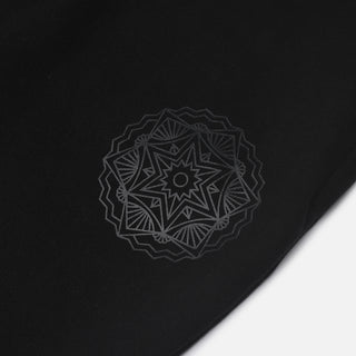 "YEAR OF THE SNAKE" FLARE PANTS - JET BLACK
