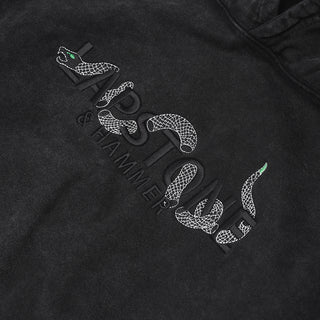 "YEAR OF THE SNAKE" HOODIE - VINTAGE BLACK