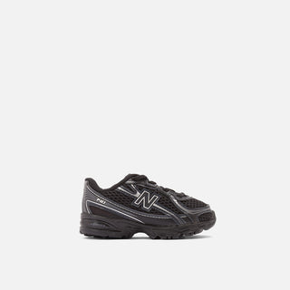 740 BUNGEE LACE (TD) - BLACK / SILVER METALLIC