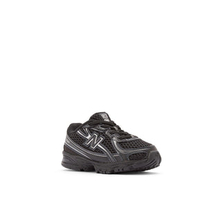 740 BUNGEE LACE (TD) - BLACK / SILVER METALLIC