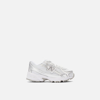 740 BUNGEE LACE (TD) - WHITE / SILVER METALLIC