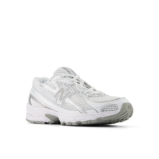 740 BUNGEE LACE (PS) - WHITE / SILVER METALLIC