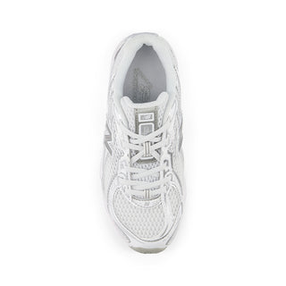 740 BUNGEE LACE (PS) - WHITE / SILVER METALLIC