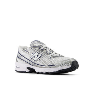 740 BUNGEE LACE (PS) - WHITE / NAVY