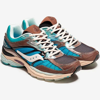FOOT PATROL X SAUCONY PROGRID OMNI 9 - BLUE / BROWN