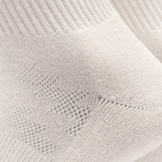 LH INTERLOCK SOCK - NATURAL / GREEN