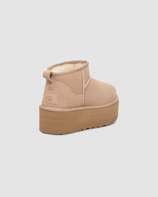 WMNS CLASSIC ULTRA MINI PLATFORM - SAND