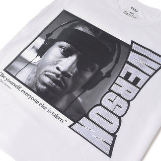 LAPSTONE X VIOLA X IVERSON "BE YOURSELF" TEE - WHITE