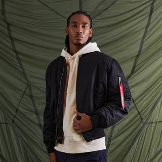 MA-1 BOMBER JACKET (HERITAGE) - BLACK