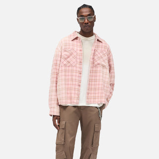 CHECK SHIRT - QUARTZ