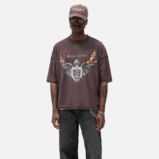 LIVING LEGACY TOUR REVERSIBLE T-SHIRT - NERO