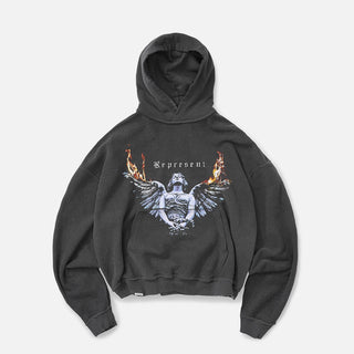 REVERSIBLE LIVING LEGACY TOUR HOODIE - NERO