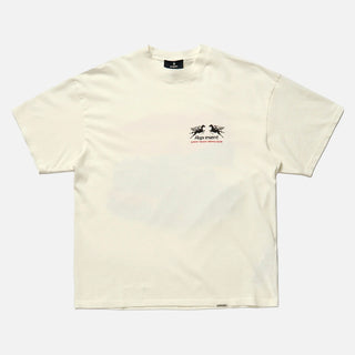 24 HOUR SERVICE T-SHIRT - FLAT WHITE