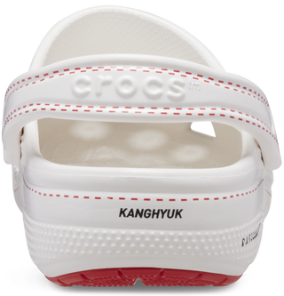 KANGHYUK X CROCS - WHITE / RED