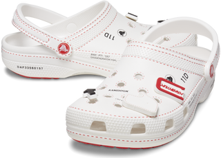 KANGHYUK X CROCS - WHITE / RED