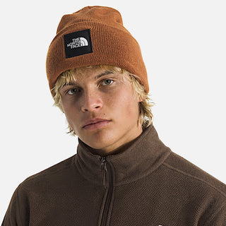 BIG BOX BEANIE - BURNT UMBER