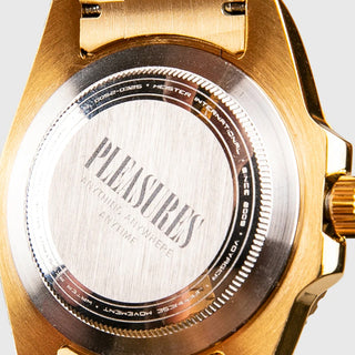 ANYTIME WATCH - GOLD / GREEN