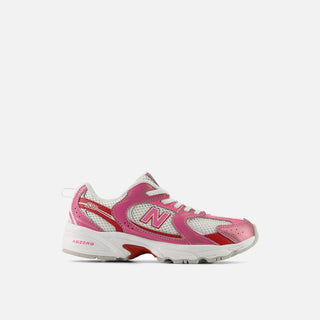 530 BUNGEE (PS) - PINK SATIN / SHADOW RED