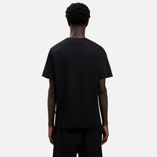NECK LOGO REGULAR TEE - BLACK