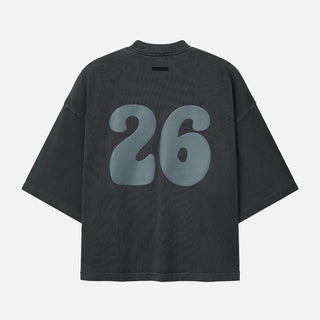 HEAVY JERSEY MERCH TEE - WASHED IRON GREY