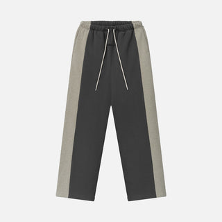PANELLED LOUNGE PANT - IRON GREY / SEAL HEATHER