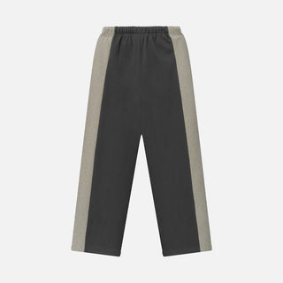 PANELLED LOUNGE PANT - IRON GREY / SEAL HEATHER