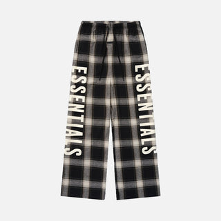 LOUNGE PANT - IRON GREY PLAID