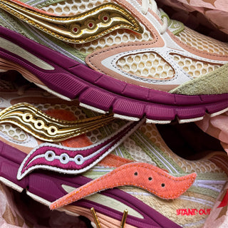 STAN BIRCH X SAUCONY PROGRID GUIDE 7 "CREAM / MAUVE"