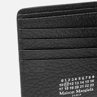 FOUR STITCHES WALLET - BLACK