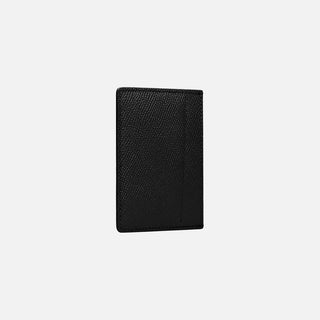 FOUR STITCHES VERTICAL CARDHHOLDER - BLACK