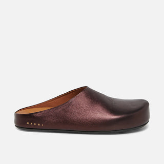 FUSSBETT SABOT - MAROON