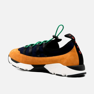 RUNNING SNEAKERS - BLUE / PUMPKIN