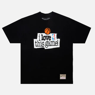 MITCHELL & NESS X JUST DON "I LOVE THIS GAME" TEE - BLACK