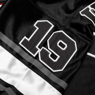EYE LOGO FOOTBALL JERSEY - BLACK