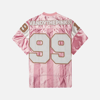 EYE LOGO STRIPE JERSEY - PINK