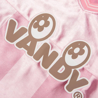 EYE LOGO STRIPE JERSEY - PINK