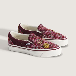 LX CLASSIC SLIP-ON 98 "CARDIGAN" - BROWN / PINK