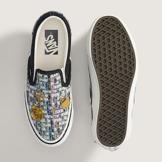 LX CLASSIC SLIP-ON 98 "CARDIGAN" - BLACK / WHITE