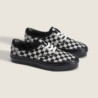 LX AUTHENTIC 44 EK "PUNK CHECK" - BLACK / MARSHMALLOW