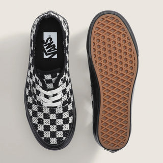 LX AUTHENTIC 44 EK "PUNK CHECK" - BLACK / MARSHMALLOW