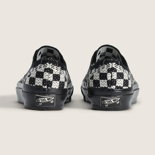 LX AUTHENTIC 44 EK "PUNK CHECK" - BLACK / MARSHMALLOW