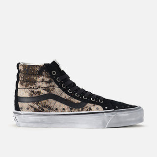 LX SK8-HI 38 "FLORAL RIVETS" - BLACK / MULTI